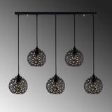 Lustra Luminar 89, Negru