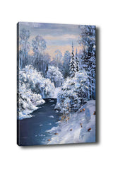 Tablou canvas Kanvas Tablo (70 x 100) - 26, Multicolor, 70x100x3 cm