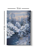 Tablou canvas Kanvas Tablo (70 x 100) - 26, Multicolor, 70x100x3 cm