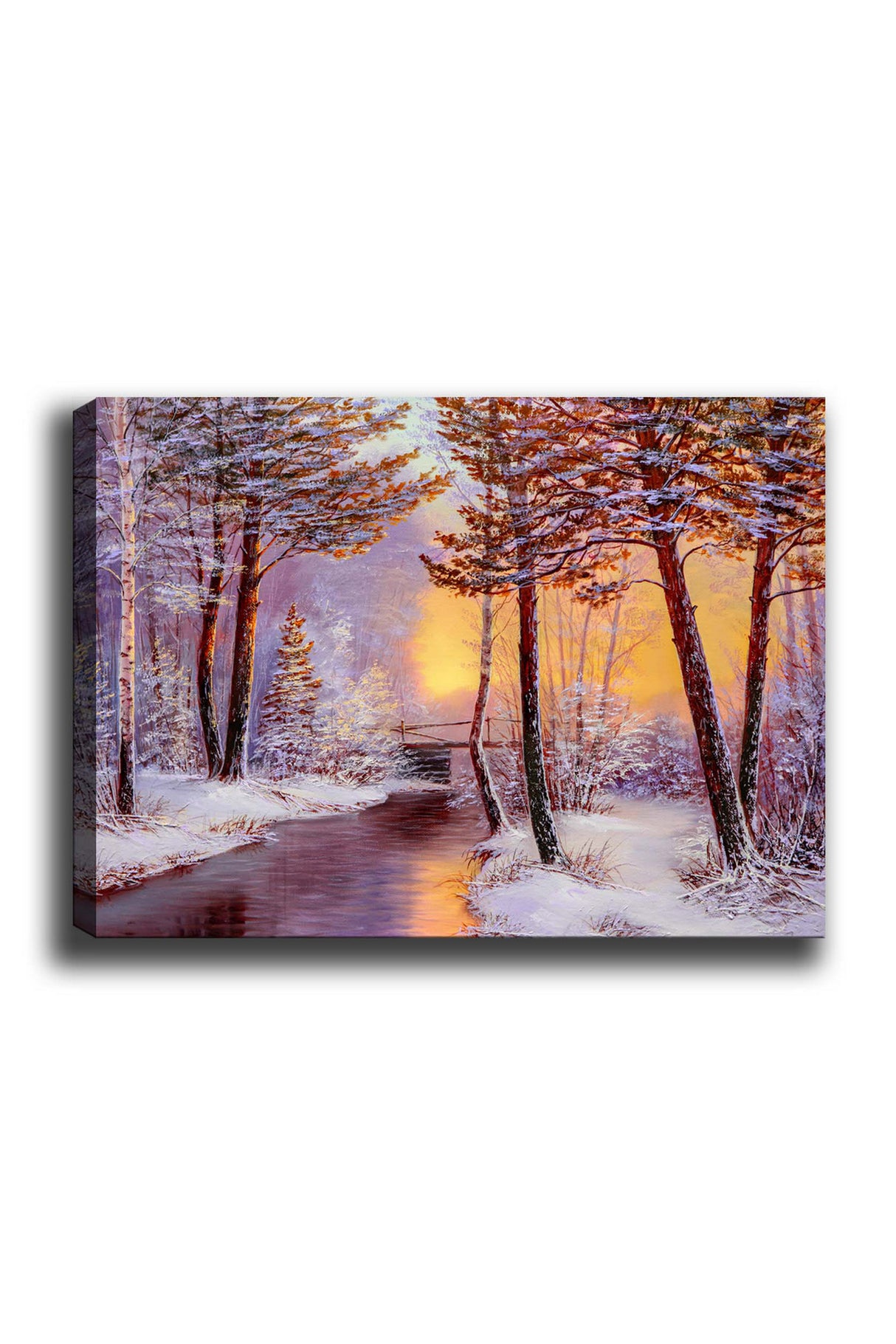 Tablou canvas Kanvas Tablo (70 x 100) - 36, Multicolor, 70x100x3 cm