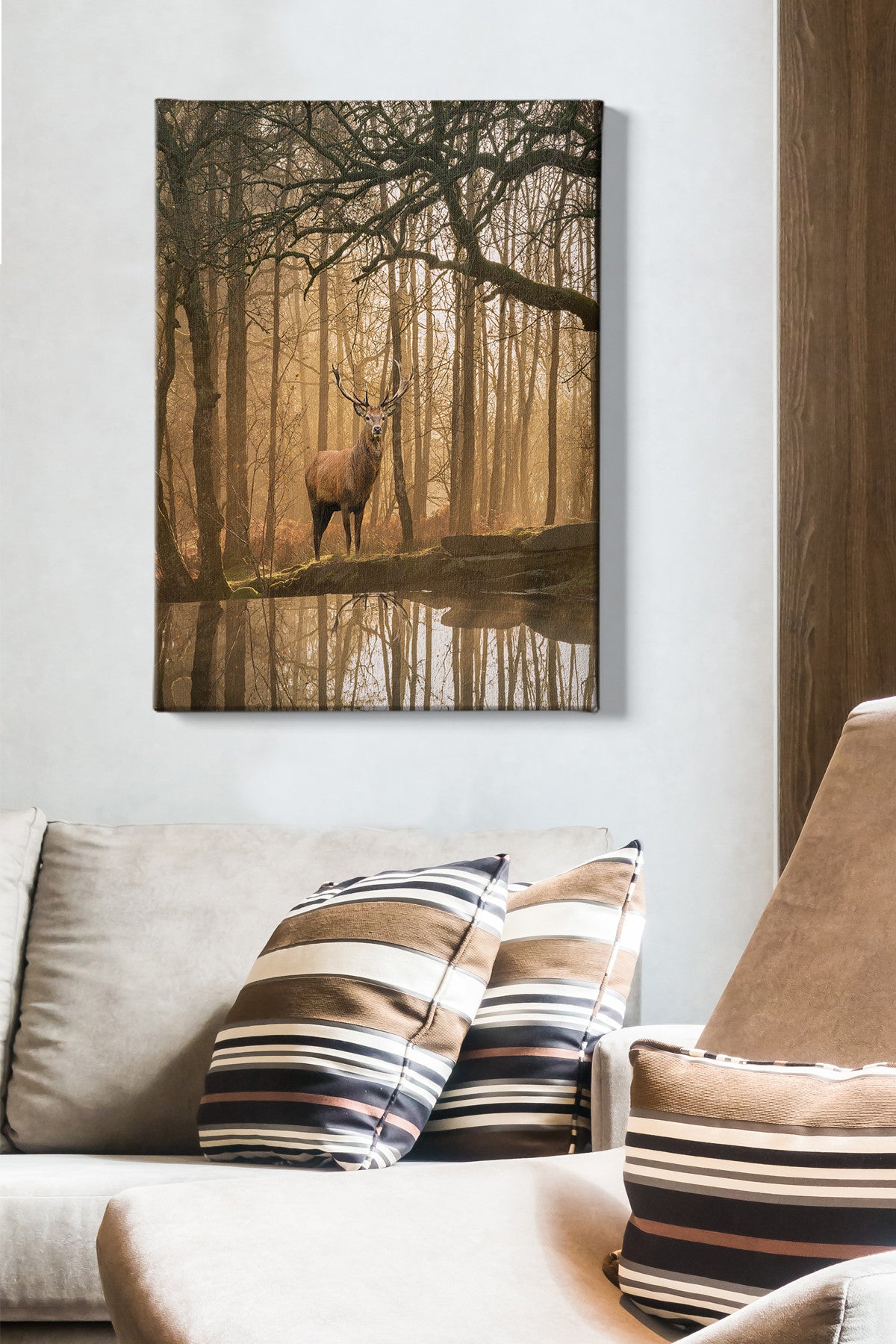 Tablou canvas Kanvas Tablo (70 x 100) - 45, Multicolor, 70x100x3 cm