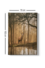 Tablou canvas Kanvas Tablo (70 x 100) - 45, Multicolor, 70x100x3 cm