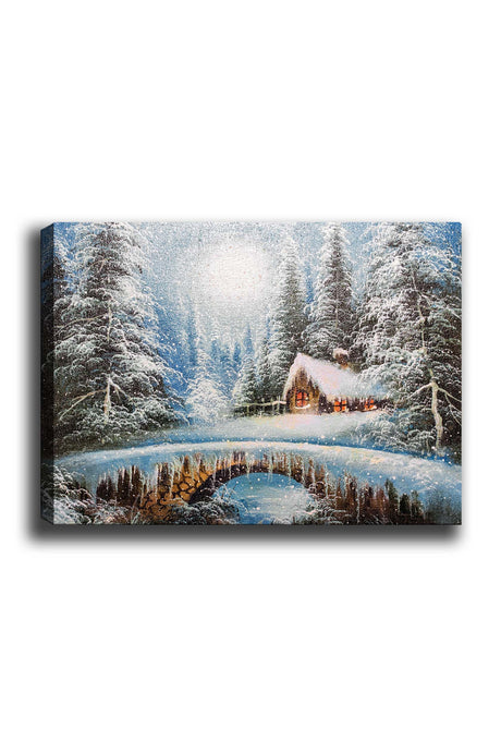 Tablou canvas Kanvas Tablo (70 x 100) - 162, Multicolor, 70x100x3 cm