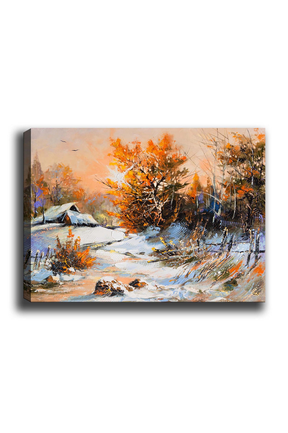 Tablou canvas Kanvas Tablo (70 x 100) - 187, Multicolor, 70x100x3 cm