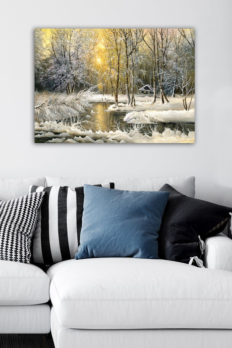Tablou canvas 23800825-5070, Multicolor, 50x70x3 cm