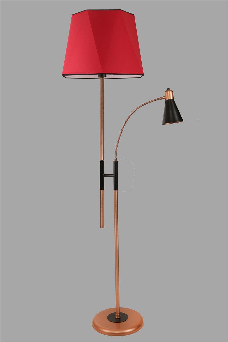 Lampadar Forza - Cupru Roșu, SKU 534LUN4266