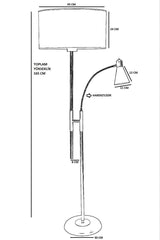 Lampadar Forza - Multicolor, SKU 534LUN4266