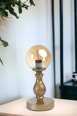 Veioză 8843-1, Amber - Auriu