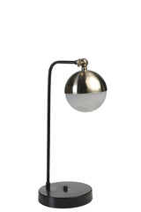 Veioză 8841-4, Negru - Matte chrome