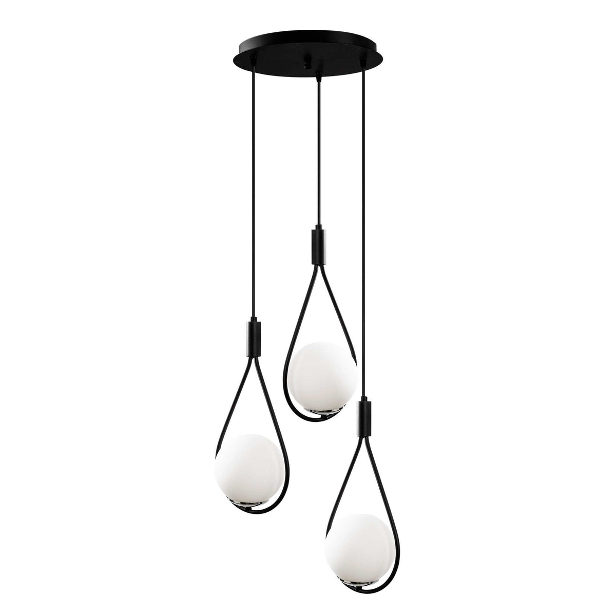 Lustră Mudoni - MR - 938, Negru, Ø46x136 cm, SKU 536NTD1134, imagine 3