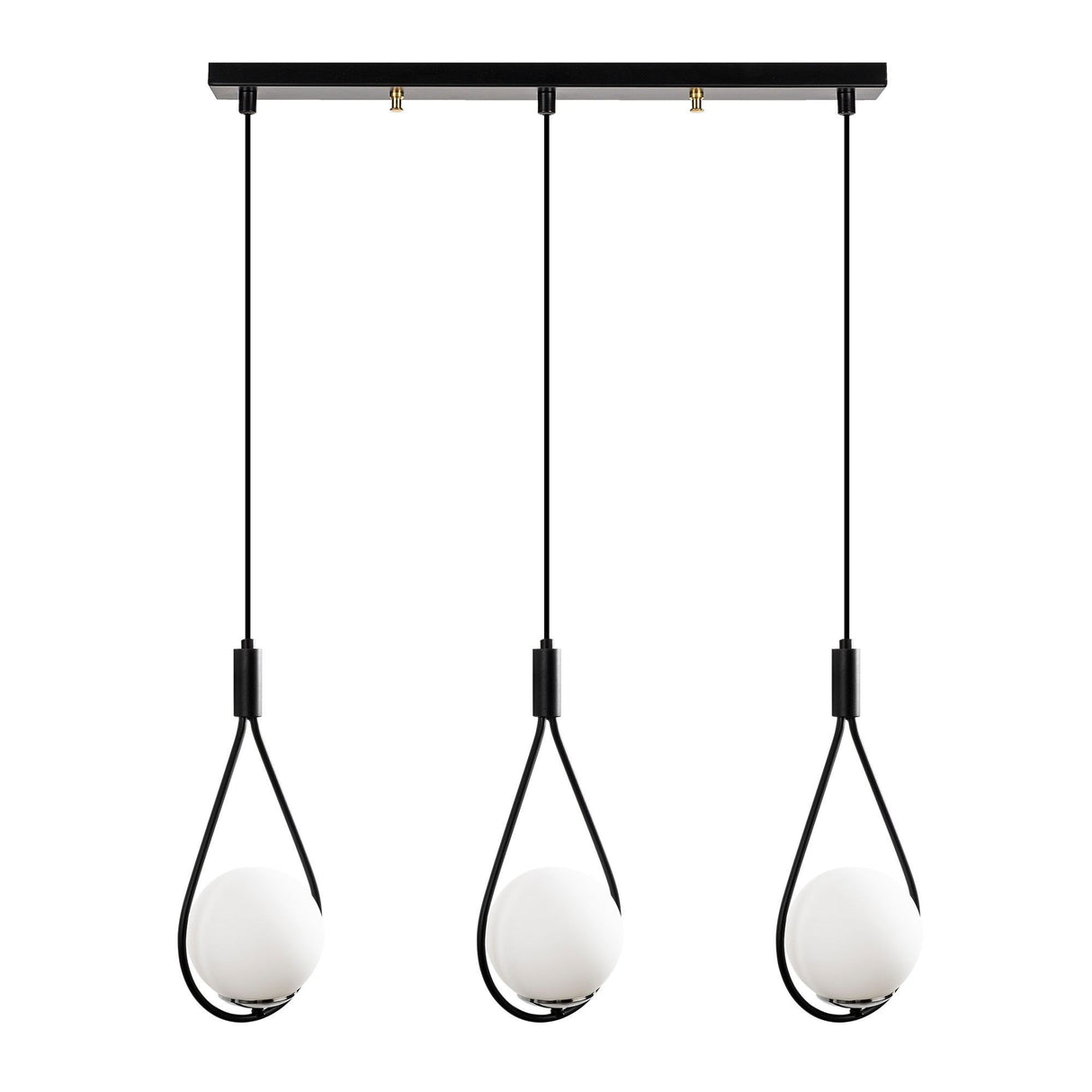 Lustră Mudoni - MR - 939, Negru, Ø15x146 cm