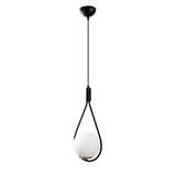 Lustră Mudoni - MR - 937, Negru, Ø15x136 cm
