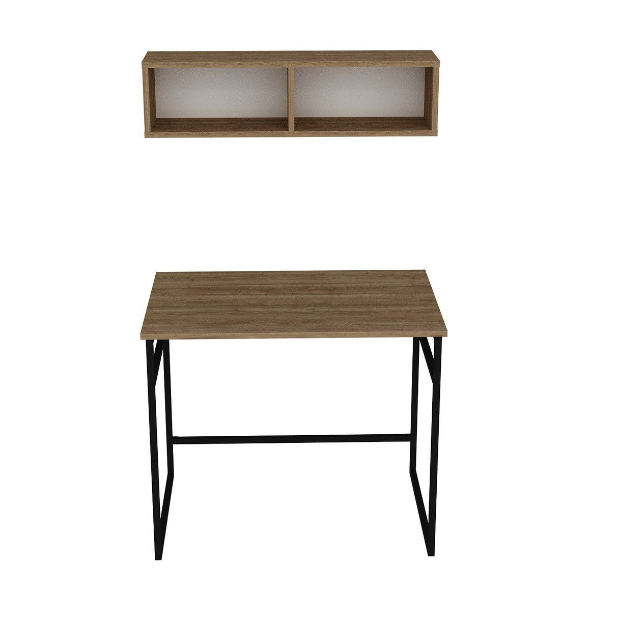 Birou Gama, Diverse culori, 90x60x75 cm - Stejar - Negru | SKU: 541HDL1109 | Birou Gama, 90x60x75 cm, varianta Stejar - Negru, produs pentru amenajarea locuinței, disponibil online în România la CasaMob