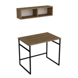 Birou Gama, Diverse culori, 90x60x75 cm - Stejar - Negru | SKU: 541HDL1109 | Birou Gama, 90x60x75 cm, varianta Stejar - Negru, produs pentru amenajarea locuinței, disponibil online în România la CasaMob