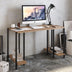 Negru - Nuc | SKU: 541HDL1114 | Birou Reader, 125x60x74 cm, varianta Negru - Nuc, produs pentru amenajarea locuinței, disponibil online în România la CasaMob