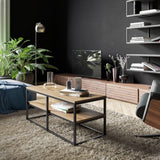 Mobilier Forteaus 110x52 - Walnut Black, SKU 541HDL1234