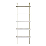 Bibliotecă Piante, Diverse culori, 60x22x174 cm - Alb - Auriu | SKU: 541HDL1311 | Bibliotecă Piante, 60x22x174 cm, varianta Alb - Auriu, produs pentru amenajarea locuinței, disponibil online în România la CasaMob