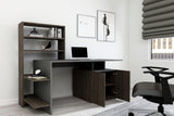 Birou Melis, Diverse culori, 146x60x74 cm - Nuc - Antracit | SKU: 550ARN2213 | Birou Melis, 146x60x74 cm, varianta Nuc - Antracit, produs pentru amenajarea locuinței, disponibil online în România la CasaMob
