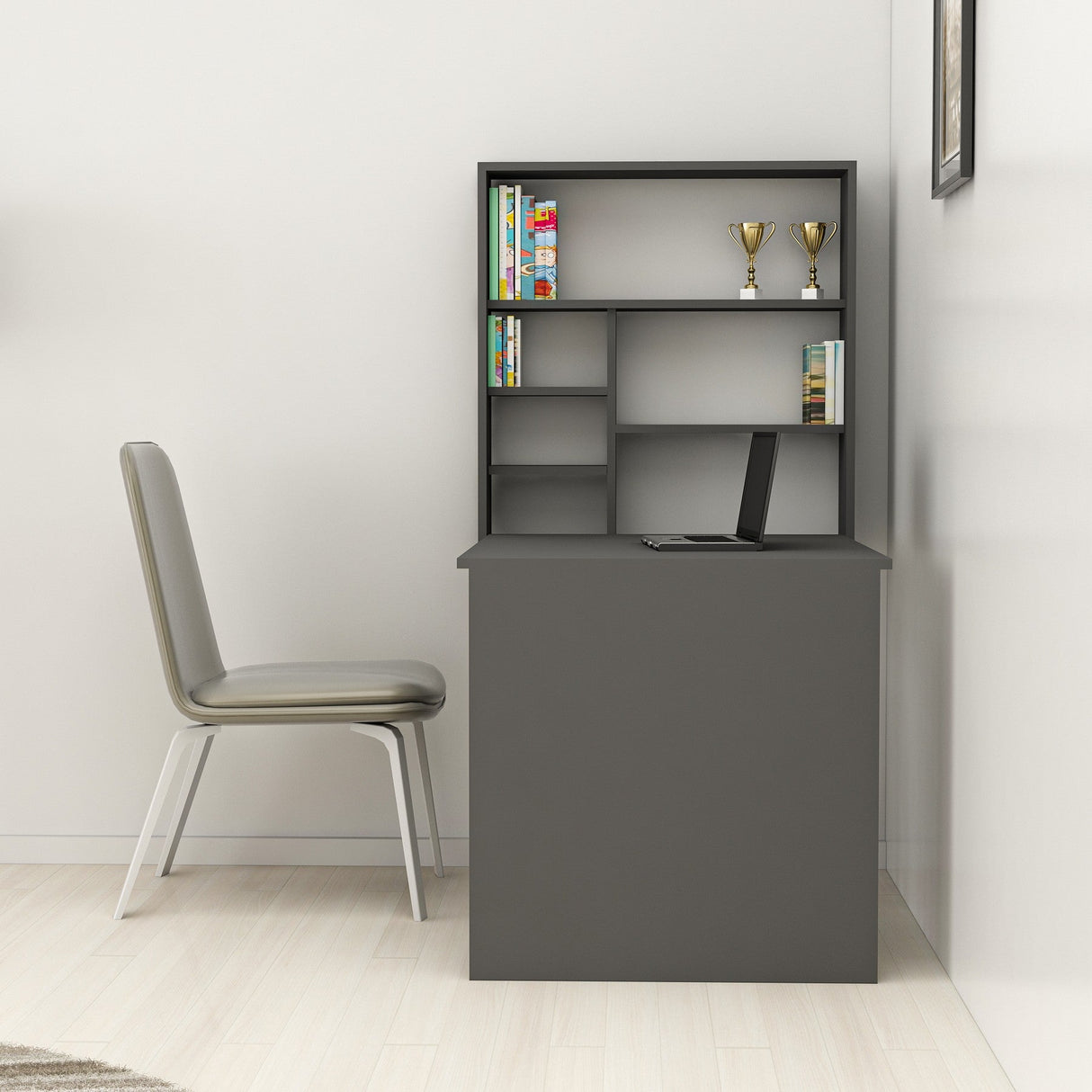 Birou Sedir, Diverse culori, 59x16x80 cm - Antracit | SKU: 550ARN1110 | Birou Sedir, 59x16x80 cm, varianta Antracit, produs pentru amenajarea locuinței, disponibil online în România la CasaMob