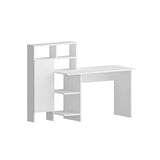 Birou Bugra, Diverse culori, 136x60x112 cm - Alb | SKU: 550ARN1112 | Birou Bugra, 136x60x112 cm, varianta Alb, produs pentru amenajarea locuinței, disponibil online în România la CasaMob