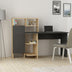 Antracit - Stejar | SKU: 550ARN1113 | Birou Bugra, 136x60x112 cm, varianta Antracit - Stejar, produs pentru amenajarea locuinței, disponibil online în România la CasaMob