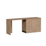 Birou Akser, Diverse culori, 180x47x74 cm - Pin atlantic - Antracit | SKU: 550ARN1178 | Birou Akser, 180x47x74 cm, varianta Pin atlantic - Antracit, produs pentru amenajarea locuinței, disponibil online în România la CasaMob