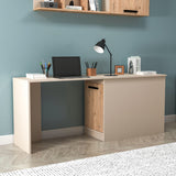Birou Newra, Diverse culori, 180x47x74 cm - Pin atlantic - Bej | SKU: 550ARN1182 | Birou Newra, 180x47x74 cm, varianta Pin atlantic - Bej, produs pentru amenajarea locuinței, disponibil online în România la CasaMob