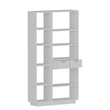 Bibliotecă Luma, Diverse culori, 80x25x189 cm - Alb | SKU: 550ARN1612 | Bibliotecă Luma, 80x25x189 cm, varianta Alb, produs pentru amenajarea locuinței, disponibil online în România la CasaMob