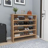 Pantofar Fuat, 4 Rafturi Larg, 16 - 20 Perechi,  76 x 72 x 32 cm - Stejar, SKU 550ARN2628