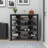 Pantofar Fuat, 4 Rafturi Larg, 16 - 20 Perechi,  76 x 72 x 32 cm - Gri, SKU 550ARN2628