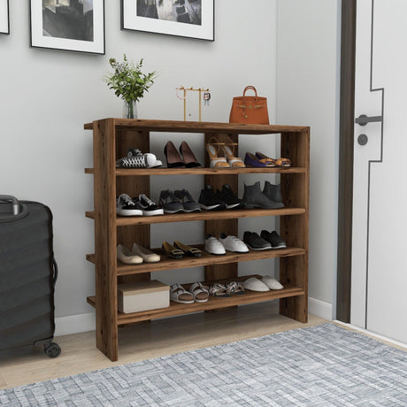 Pantofar Fuat, 4 Rafturi Larg, 16 - 20 Perechi,  76 x 72 x 32 cm