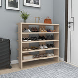 Pantofar Fuat, 4 Rafturi Larg, 16 - 20 Perechi,  76 x 72 x 32 cm - Bej, SKU 550ARN2628