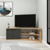 Comodă TV Termera, Pin atlantic - Antracit, 135x67.7x48.6 cm, SKU 550ARN2976, imagine 3