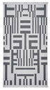 Covor Cotton 3, Gri - Alb, 80x150x1 cm, SKU 551CST1106, imagine 1