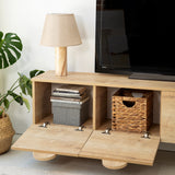 Comodă TV New Line -Sapphire Oak, Stejar, 180x35x35 cm