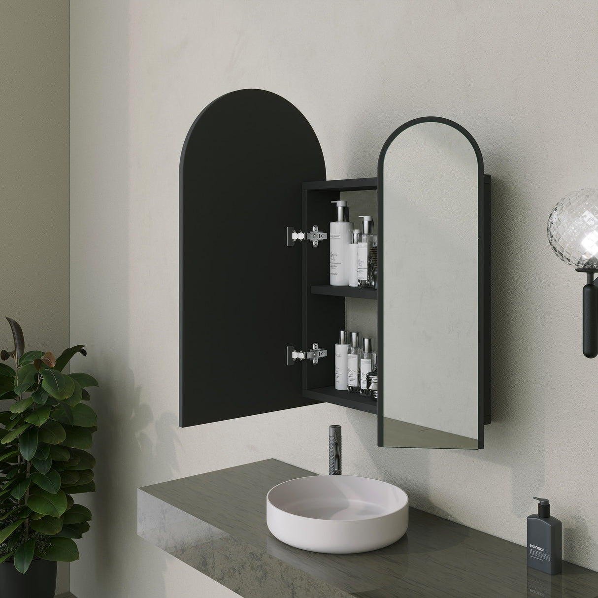 Dulap de baie Classe Cabinet, Negru
