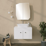 Dulap de baie Quartz Cabinet, Alb