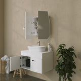 Dulap de baie Quartz Cabinet, Alb