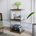 Biblioteca Niagara Dark Mini R300, Nuc, 35x80x40 cm, SKU 552NOS1301