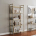 Biblioteca K101, Auriu, 30x165x80 cm, SKU 552NOS1304