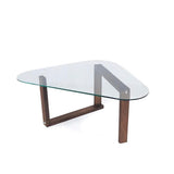 Masuta de cafea Cam Orta Sehpa S302, Nuc, 96x41x81 cm