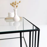 Masuta de cafea Outline - Black, Negru, 55x36x55 cm