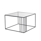 Masuta de cafea Outline - Black, Negru, 55x36x55 cm