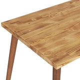 Masa Dining Cozy Natural, Stejar, 60x73x110 cm