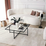 Masuta de cafea Sun S409, Negru, 85x35x85 cm