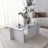 Măsuță de cafea Escape, Diverse culori, Diverse dimensiuni - Alb - 105x65x40 cm | SKU: 552NOS1442 | Măsuță de cafea Escape, varianta Alb - 105x65x40 cm, produs pentru amenajarea locuinței, disponibil online în România la CasaMob