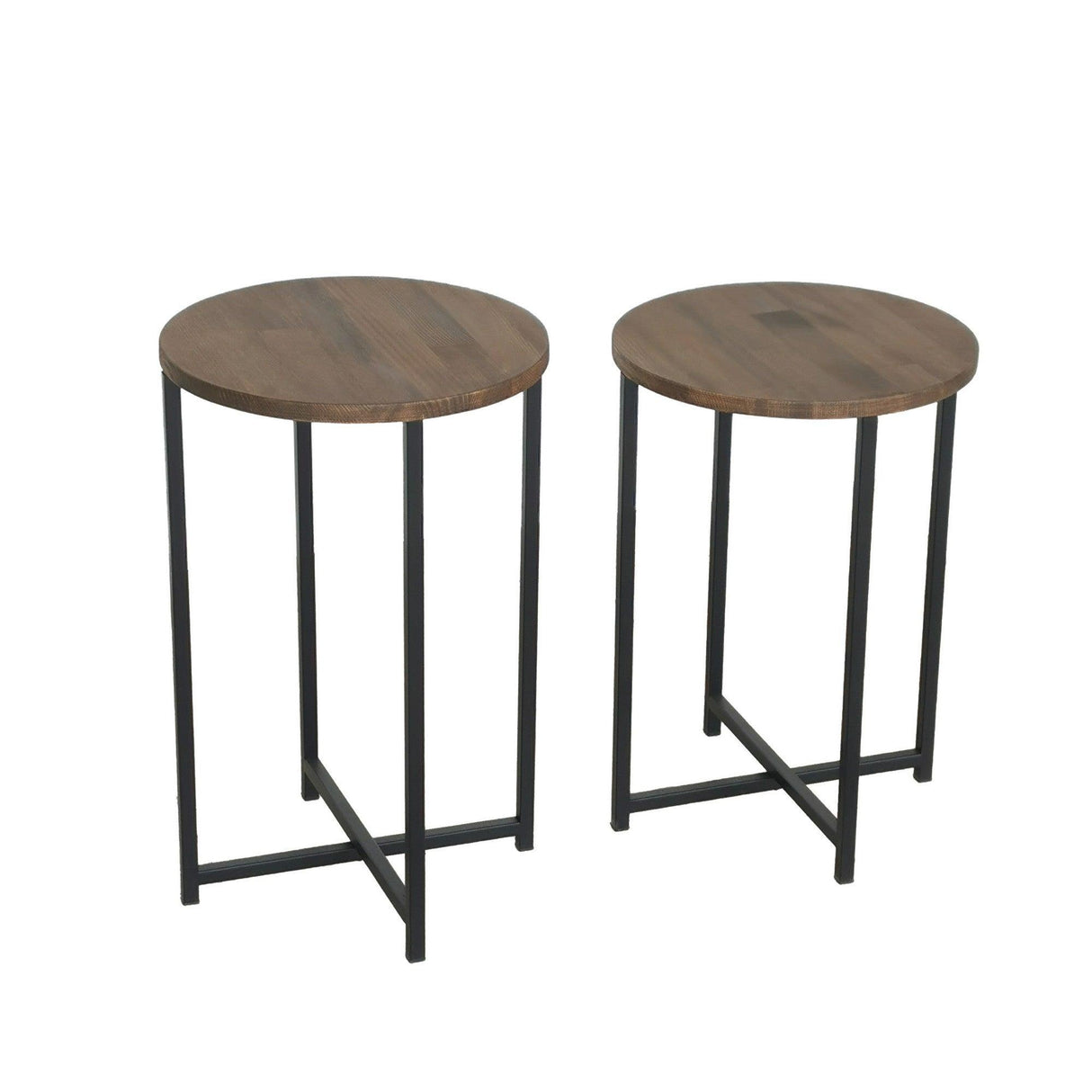 Măsuță de cafea Neta Set, Diverse culori - Nuc | SKU: 552NOS1443 | Măsuță de cafea Neta Set, varianta Nuc, produs pentru amenajarea locuinței, disponibil online în România la CasaMob