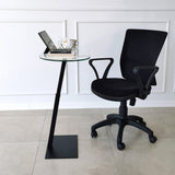 Masuta de cafea Ovale Lungo - Black, Negru, 35x75x70 cm