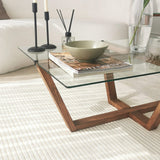 Măsuță de cafea Amalfi, Diverse culori, Diverse configurații, Diverse dimensiuni - Nuc - 105x65x35 cm - Standard | SKU: 552NOS2247 | Măsuță de cafea Amalfi, varianta Nuc - 105x65x35 cm - Standard, produs pentru amenajarea locuinței, disponibil online în România la CasaMob