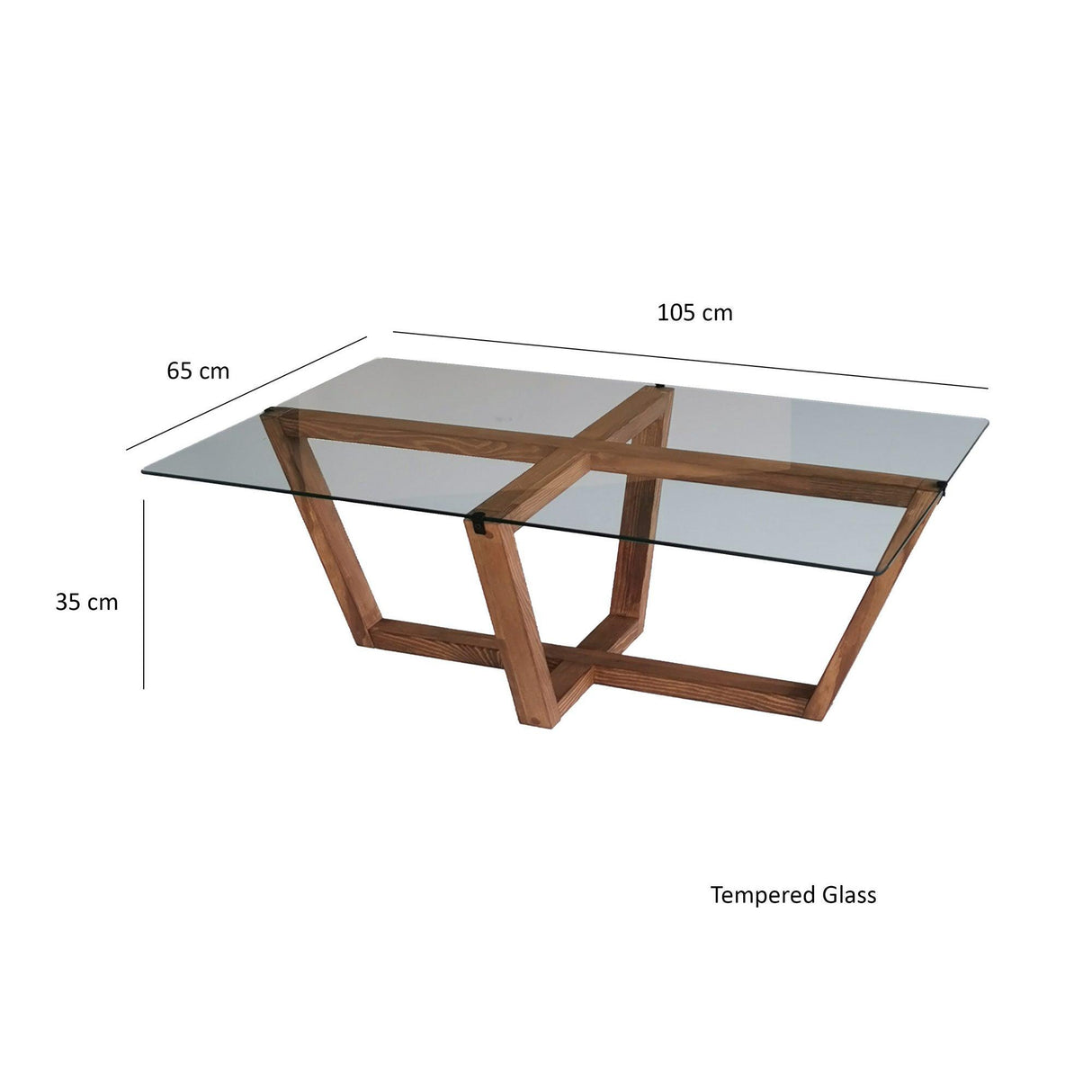 Măsuță de cafea Amalfi, Diverse culori, Diverse configurații, Diverse dimensiuni - Nuc - 105x65x35 cm - Standard | SKU: 552NOS2247 | Măsuță de cafea Amalfi, varianta Nuc - 105x65x35 cm - Standard, produs pentru amenajarea locuinței, disponibil online în România la CasaMob